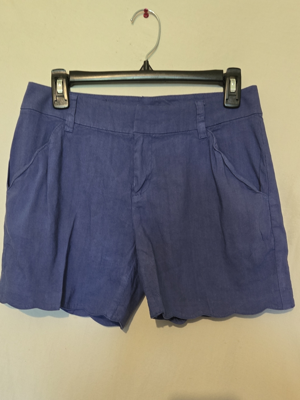 Inc Coral LinenDress Shorts,New